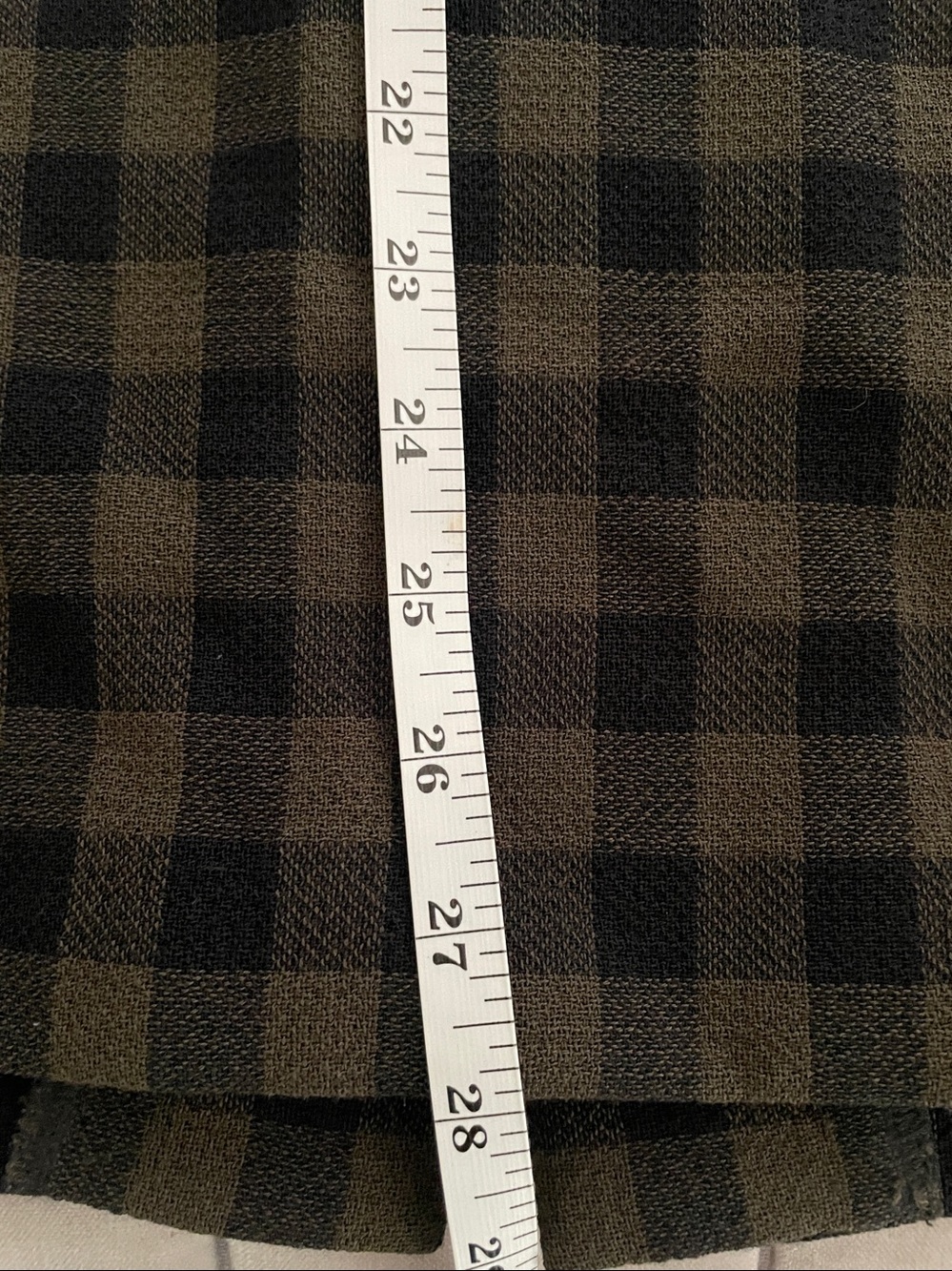 A.L.C Thea plaid pencil skirt midi Italian wool US 6 lined business realtor sexy - Picture 6 of 10